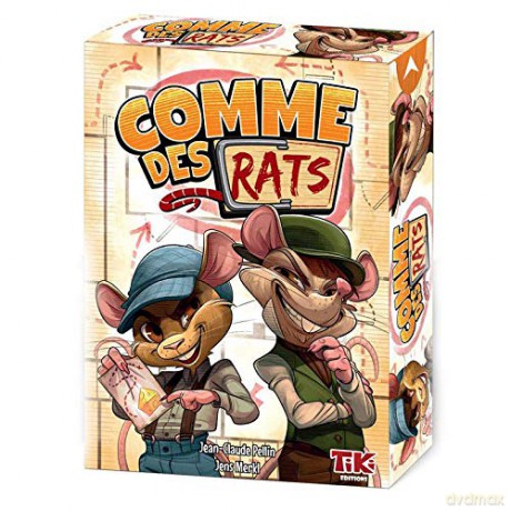 COMME DES RATS Jeu de Plateau