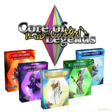 CORE OF LEGENDS - Decks de Découverte5