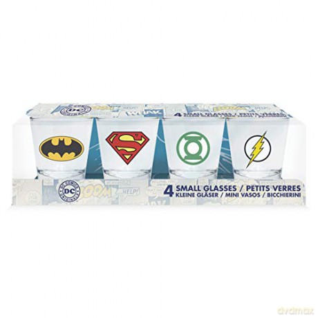 DC COMICS Shot Glass Emblem