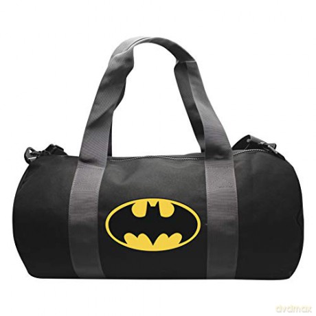 DC COMICS Sport bag Batman Grey/Black