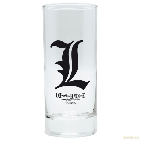 DEATH NOTE Glass L Symbol