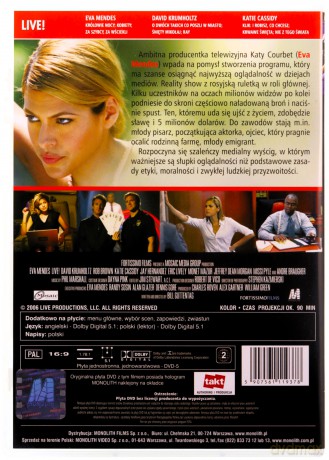 Śmierć na żywo [DVD]