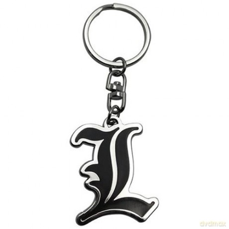 DEATH NOTE Keychain L Symbol