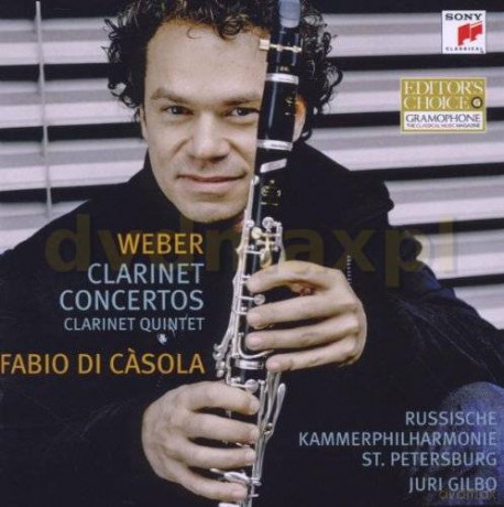 Fabio Di Casola: Weber: Concertos For Clarinet And Orchestra [CD]