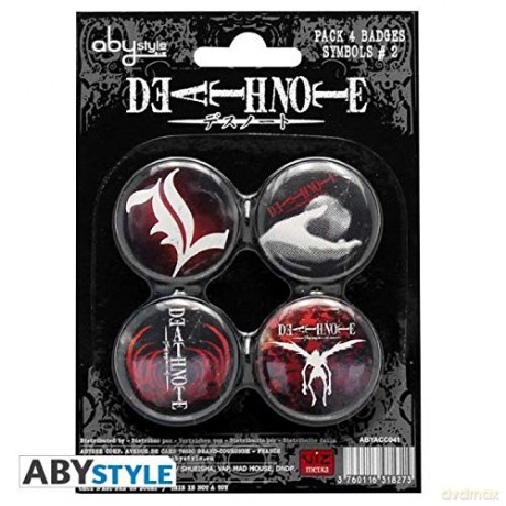 DEATH NOTE Pin's pack symbols #2