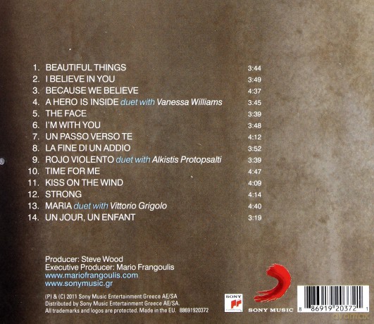 Mario Frangoulis: Beautiful Things [CD]