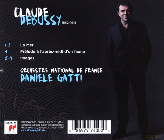 Daniele Gatti: Debussy: La Mer; Prelude r l'aprcs-midi d'un faun; Images [CD]
