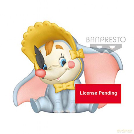 DISNEY Collection Figurine Fluffy Puffy Dumbo (clown) 9 cm
