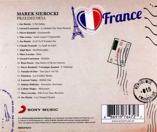 Marek Sierocki Przedstawia: I love France [2CD]