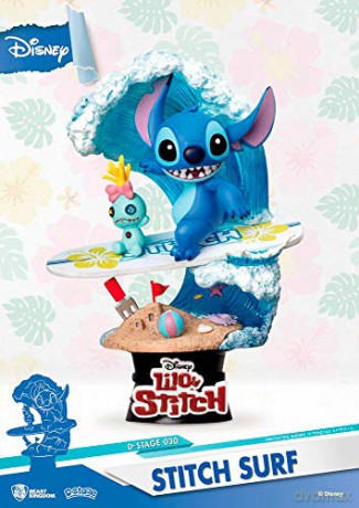 DISNEY D-Stage Stitch Surf 16 cm