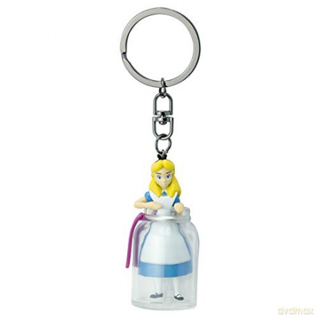 DISNEY Keychain 3D Alice in the bottle