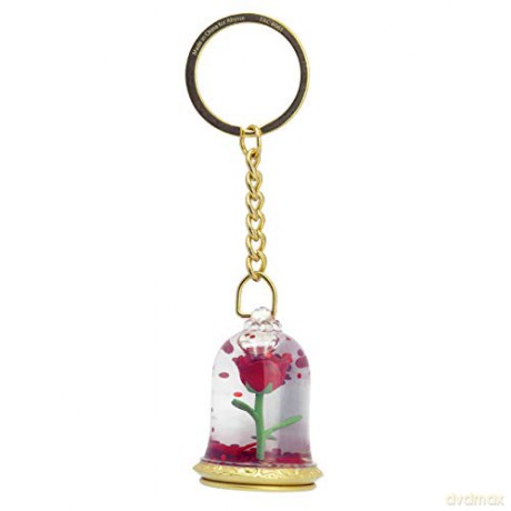 DISNEY Keychain 3D Beauty and the Beast/Rose