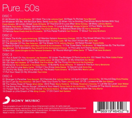 Pure... '50s (digipack) [4CD]