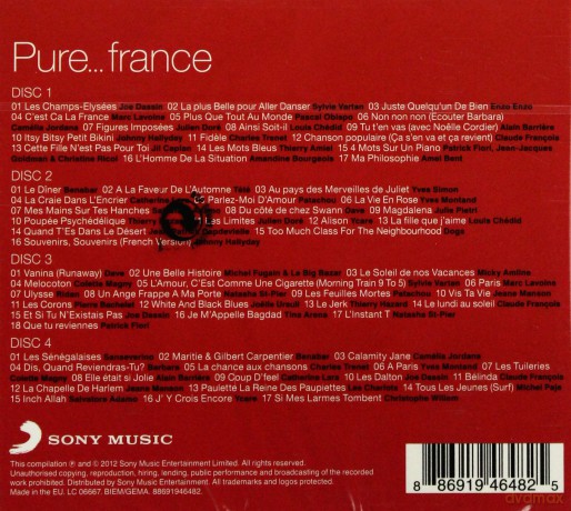Pure... France [4CD]