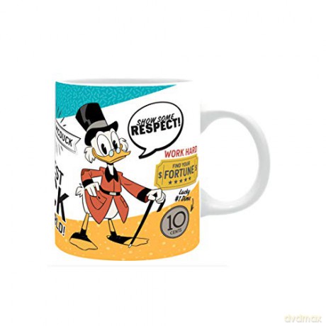 DISNEY Kubek 320 ml Ducktales Scrooge- subli Matte