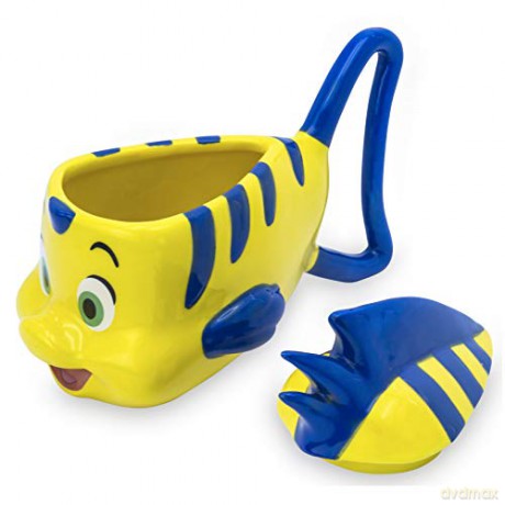 DISNEY Kubek 3D Flounder The Little Mermaid