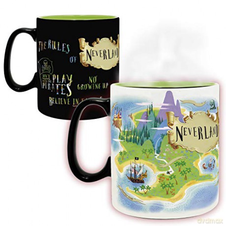 DISNEY Kubek zmieniający kolor 460 ml Peter Pan Neverland box