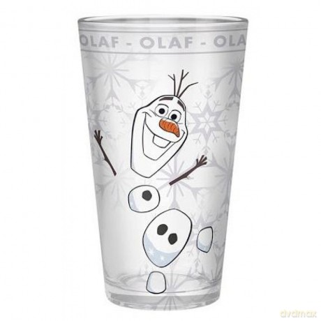 DISNEY Large Glass 400 ml Frozen 2 Olaf