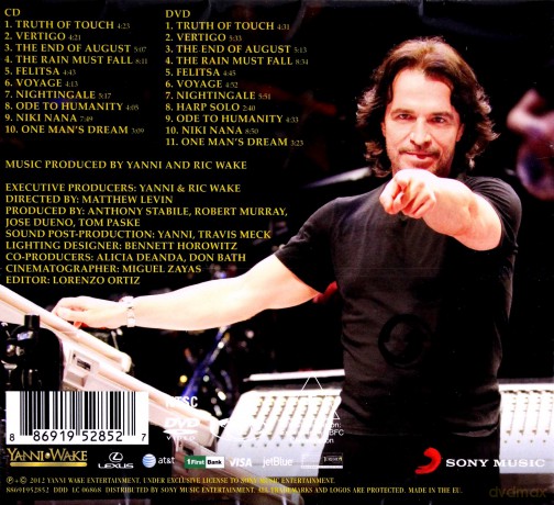 Yanni: Yanni - Live at El Morro Puerto Rico (digipack) [CD]+[DVD]