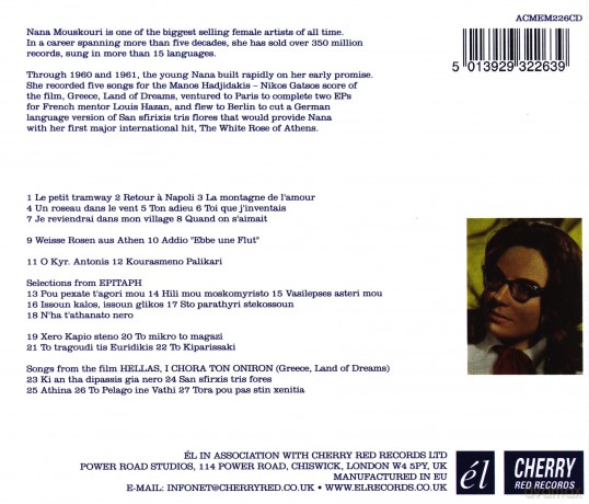 Nana Mouskouri: The White Rose Of Athens [CD]