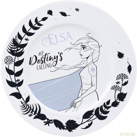 DISNEY Set of 4 Plates Frozen 2 Heroes