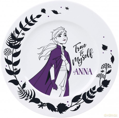 DISNEY Set of 4 Plates Frozen 2 Heroes