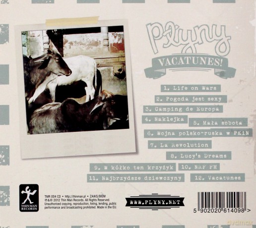 Płyny: Vacatunes [CD]