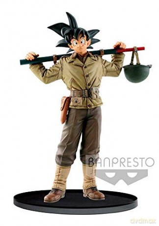 DRAGON BALL Collection Figurine Son Goku Soldier Clothe 18 cm