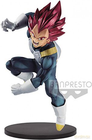 DRAGON BALL Collection Figurine Super Saiyan God Vegeta 20 cm