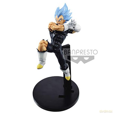 DRAGON BALL Collection Figurine Tag Fighter Vegeta SS Blue 17 cm