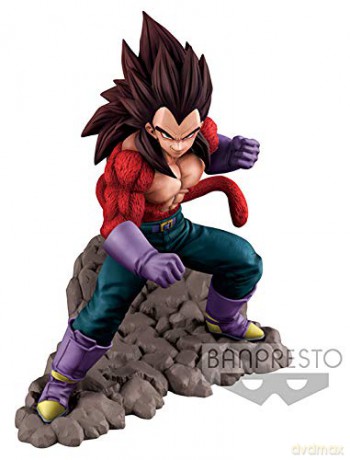 DRAGON BALL Figurine de Collection Super Saiyan 4 Vegeta 16 cm