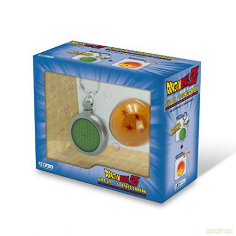 DRAGON BALL zestaw prezentowy brelok + smocza kula 56 mm
