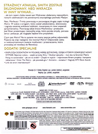 Matrix Reaktywacja (Premium Collection) [2DVD]