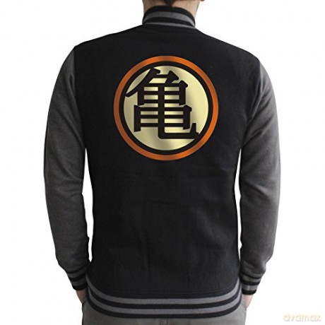 DRAGON BALL Jacket Kame symbol Men black/dark grey