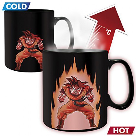 DRAGON BALL Kubek zmieniający kolor 460 ml DBZ/ Goku with box
