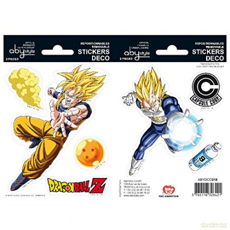 DRAGON BALL -Naklejki 161 cm/ 2 sheets DBZ/ Goku-Vegeta