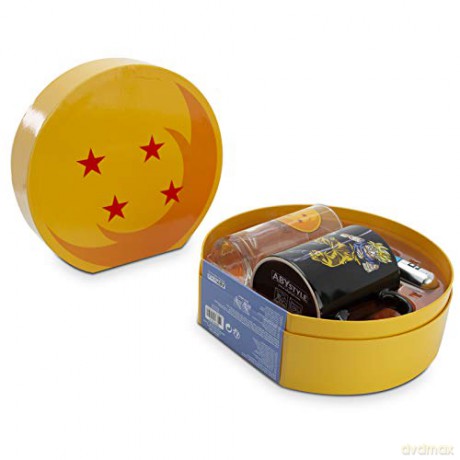 DRAGON BALL Pck Glass 29cl + Keychain 3D + Kubek HC DBZ