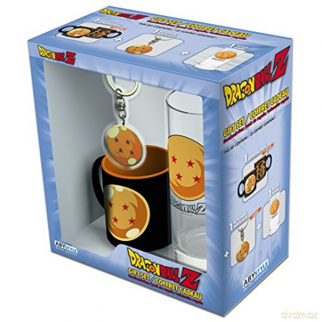 DRAGON BALL Pck Glass 29cl + Keyring + Mini Kubek Dragon Ball