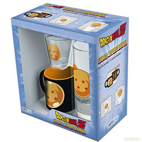 DRAGON BALL Pck Glass 29cl + Shot Glass + Mini Kubek Dragon Ball