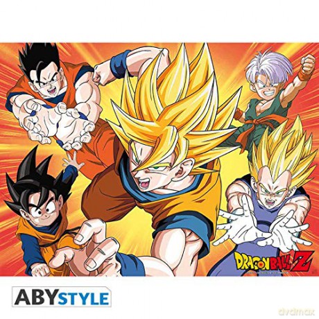 DRAGON BALL Poster DBZ/ Saiyans (528)
