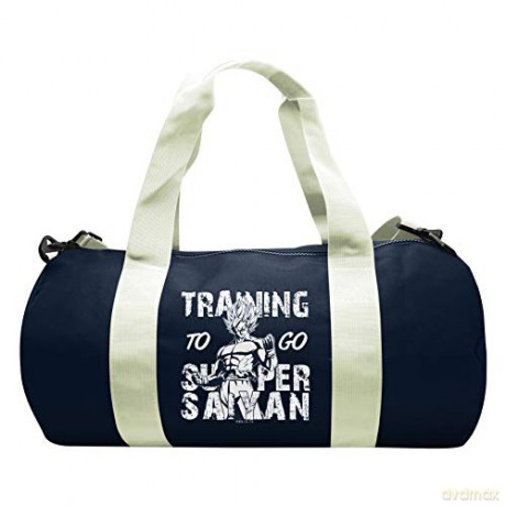 DRAGON BALL Sport bag Training to go Super Saiyan- Navy/White