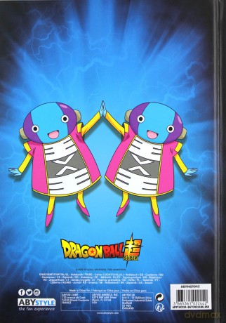 DRAGON BALL SUPER A5 Notes Universe 7