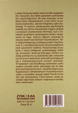 Psychologia różnic indywidualnych [KSIĄŻKA]