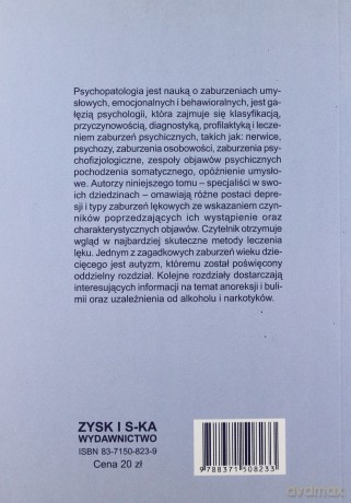 Psychopatologia III - Red.Arnold A.Lazarus [KSIĄŻKA]