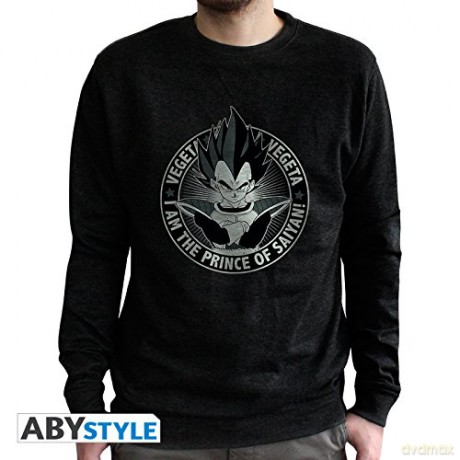 DRAGON BALL Sweat vintage Vegeta men used black