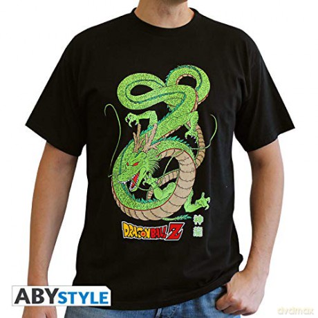 DRAGON BALL T-shirt DBZ/ Shenron man SS black basic XXL