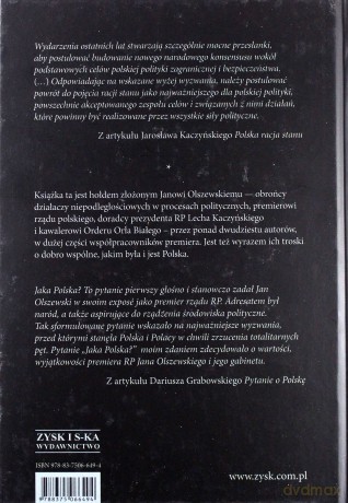Racja stanu. Janowi Olszewskiemu - Praca Zbiorowa [KSIĄŻKA]