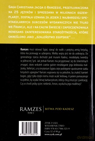Ramzes T. 2: Bitwa pod Kadesz - Christian Jacq [KSIĄŻKA]