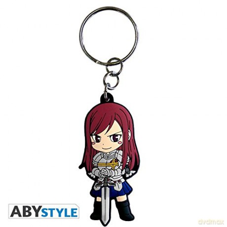 FAIRY TAIL Keychain PVC Erza