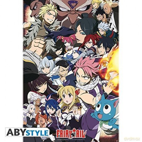FAIRY TAIL Poster Fairy Tail VS other guilds (91.51)